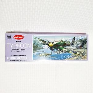 GUILLOWS 906 MK IB TYPHOON BALSA FLYING MODEL KIT-NIB-WING SPAN 18”